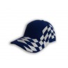 Cap - mod. 4224:Blue, Cotton, White